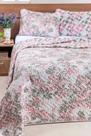 Kit Cobre Leito Estampado Queen Dupla Face Holambra 03 Peças - Rosa E Cinza Kit Cobre Leito Estampado Queen Dupla Face Holambra 03 Peças - Rosa E Cinza