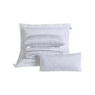 Kit Cobre Leito King + Almofada 5 Peças Bordado Urbany Hipercal 400 Fios 100% Poliéster - Branco