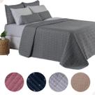Kit Cobre Leito King Size Bordado Hipercal 400 Fios 7 Peças