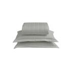 Kit Cobre Leito Matelado Dupla Face Soft 3 Peças King 100% Poliéster - Cinza Kit Cobre Leito Matelado Dupla Face Soft 3 Peças King 100% Poliéster - Cinza