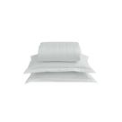 Kit Cobre Leito Matelado Dupla Face Soft 3 Peças Queen 100% Poliéster - Branco Kit Cobre Leito Matelado Dupla Face Soft 3 Peças Queen 100% Poliéster - Branco