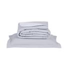 Kit Cobre Leito Premier Solteiro 2 Peças Hipercal 200 Fios 80% Algodão, 20% Poliéster - Cinza Kit Cobre Leito Premier Solteiro 2 Peças Hipercal 200 Fios 80% Algodão, 20% Poliéster - Cinza