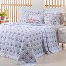 Kit Cobre Leito Queen Provence 8 Peças Juma 180 Fios - Juma Enxovais