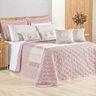 Kit Cobre Leito Queen Turin com Almofadas e Peseira 180 Fios 10 Peças - Rose