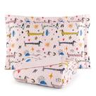 Kit Cobre Leito Solteiro Dupla Face Várias Estampas Infantil