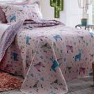 Kit Cobre leito Solteiro Infantil Teen Patchwork + Porta-travesseiro Desenho 4.5