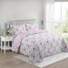 Kit Cobre Leito Teka Bouti Sleep Casal Colcha Dupla Face Cor Roses