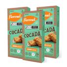 Kit Cocada Zero Açúcar Sem Glúten - Flormel 3 Caixas 60g
