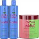 Kit cocktail morango e menta hidratação - love potion 3x500ml