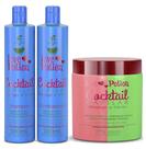 Kit Cocktail Morango E Menta (Sham + Con + Másc) Love Potion