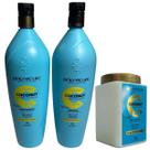 Kit Coconut Cachos Perfeitos 1 Shampoo 1 Condicionador 1 Máscara 1L Oriente Life