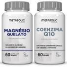 Kit Coenzima Q10 Magnesio Quelato 500Mg 120cápsulas Metabolic Farma Kit Coenzima Q10 Magnesio Quelato 500Mg 120cápsulas Metabolic Farma