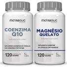 Kit Coenzima Q10 Magnesio Quelato 500Mg 240cápsulas Metabolic Farma Kit Coenzima Q10 Magnesio Quelato 500Mg 240cápsulas Metabolic Farma