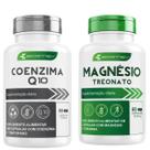 Kit Coenzima Q10 + Magnésio Treonato 500Mg Puro Concentrado 60Cáps - Ecomev