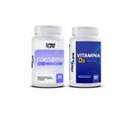 Kit CoenzimaQ10 com Vitamina D3 60 cápsulas PRO LIFE