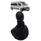 Kit Coifa Manopla Bola Cambio Renault Master 2010 2011 2012 2013 6 Marchas