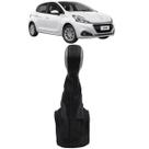 Kit Coifa + Manopla Peugeot 208 2014 A 2020 / Acab.CromoAcetinado