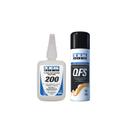 Kit Cola Instantâneo e Acelerador de Secagem - Tek Bond Kit Cola Instantâneo e Acelerador de Secagem - Tek Bond