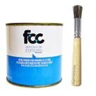 kit cola para sapateiro, couro 200g e pincel