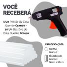 Kit Cola Quente Pequena Grande Para Artesanato - Escolha Seu Kit
