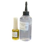 Kit Cola Spirit Gum verniz 10ml resistente + removedor 100ml