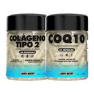 Kit Colageno Tipo 2 60 cáps e Coenzima Q10 Pote 60 cáps Body Nutry