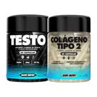 Kit Colágeno Tipo 2 Body Nutry, pote 60 cáps e Testo Body Nutry, pote 60 cáps
