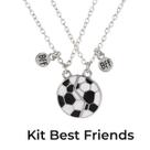 Kit Colar Amizade Magnético Bola de Futebol BFF 2 Peças Melhores Amigos Presente Masculino e Feminino Best Friends Kit Colar Amizade Magnético Bola de Futebol BFF 2 Peças Melhores Amigos Presente Masculino e Feminino Best Friends
