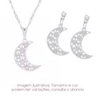 Kit Colar + Brinco Lua - Sunshine Cristais