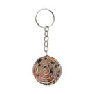 Kit Colar Chaveiro Orgonite Amplitude Pedras Mistas