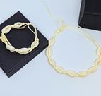 Kit Colar Gargantilha e Pulseira tornozeleira conchas do mar artesanal Búzios naturais com Olho grego Moda praia Verão