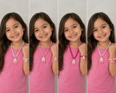 Kit Colar Pulseira Infantil Criança Sereia Colorido Menina 1 Kit Kit Colar Pulseira Infantil Criança Sereia Colorido Menina 1 Kit