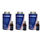Kit Colas Cimento 1kg e Catalisadores 25ml Vipal - 3 unidades