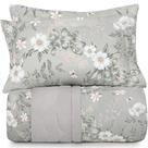 Kit Colcha 3 Pçs Casal Altenburg 300 Fios Apaixonada 100% Algodão 220x250cm Florescência