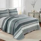 Kit Colcha 3 Peças Patchwork Kale New Queen 240x260cm Camesa
