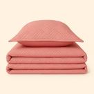 Kit Colcha Bela Microfibra Rosa - ACASA