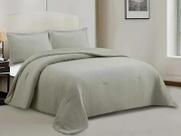 Kit colcha cam neo checks casal 220x240 fendi - camesa