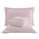 Kit Colcha Cama Casal King Grande Cobre Leito Roupa de Cama