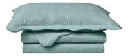 Kit Colcha Camesa Agra King 280x260 cm Cor Piscina Kit Colcha Camesa Agra King 280x260 cm Cor Piscina