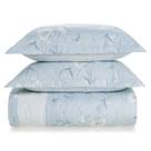 Kit Colcha Casal 180 Fios Karsten 3 Peças Anabela Azul Kit Colcha Casal 180 Fios Karsten 3 Peças Anabela Azul
