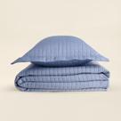 Kit Colcha Casal Mesh Azul - ACASA Kit Colcha Casal Mesh Azul - ACASA