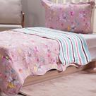 Kit Colcha Casal Ultra Lisse Kids New Rolinho 210x230cm Fairy Tale