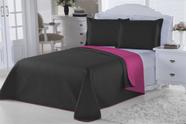 Kit Colcha cobre leito Cama queen dupla face 03 PEÇAS