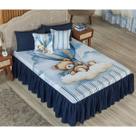 Kit Colcha Cobre Leito Casal Infantil 7 Pcs Estampado, Decoração, Bebê, Quarto