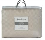 Kit Colcha Cobre Leito Casal Satin 300 Matelassê Sultan 3 peças