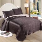 Kit Colcha Cobre Leito Cetim Fashion 3 peças Queen 240x260cm Doa Realce Premium - Sultan Kit Colcha Cobre Leito Cetim Fashion 3 peças Queen 240x260cm Doa Realce Premium - Sultan