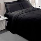 Kit Colcha / Cobre leito Queen 300 fios Satinee Square - Kacyumara