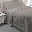 Kit Colcha / Cobre leito Queen 300 fios Satinee Square - Kacyumara Kit Colcha / Cobre leito Queen 300 fios Satinee Square - Kacyumara