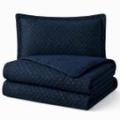 Kit Colcha Cocha Cobre Leito Jogo Roupa Cama Casal Super King 3 Pçs Matelado 400 Fios Bordado Linha