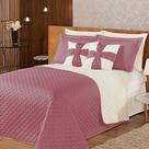 Kit Colcha com Cobre Leito Essencial Dupla Face Casal 7 Peças Casa Dona Kit Colcha com Cobre Leito Essencial Dupla Face Casal 7 Peças Casa Dona